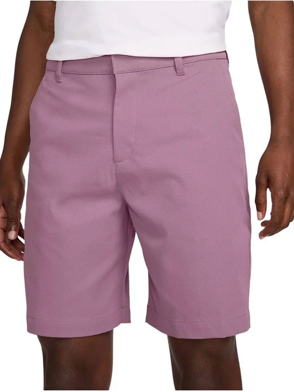Nike Men's Size 30 Chino Golf Shorts Tour 8" Plum Dust MSRP $80 FD5719-523
